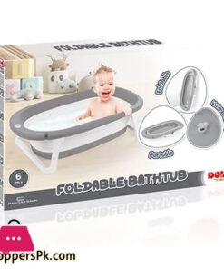 Dolu Full Collapsible Folding Baby Bathtub with Water Stopper - 7256