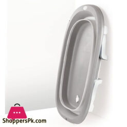 Dolu Full Collapsible Folding Baby Bathtub With Water Stopper - 7256