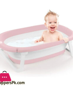 Dolu Full Collapsible Folding Baby Bathtub with Water Stopper - 7260