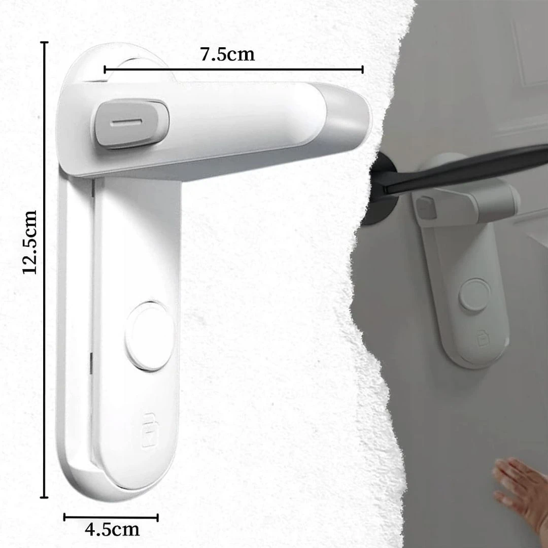 Door Lock Ensure Children'S Safety 2 Pcs Set