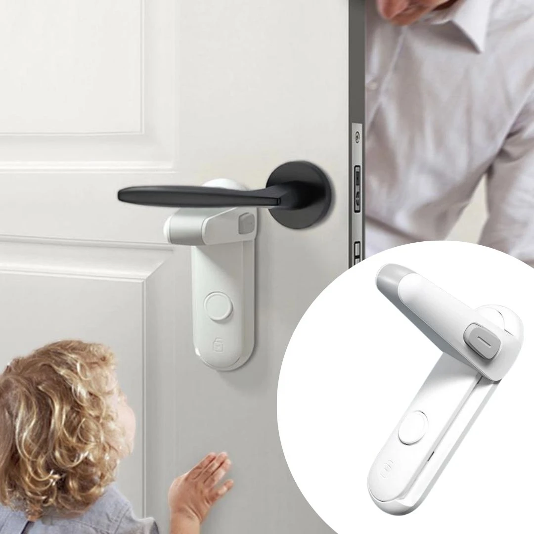Door Lock Ensure Children'S Safety 2 Pcs Set
