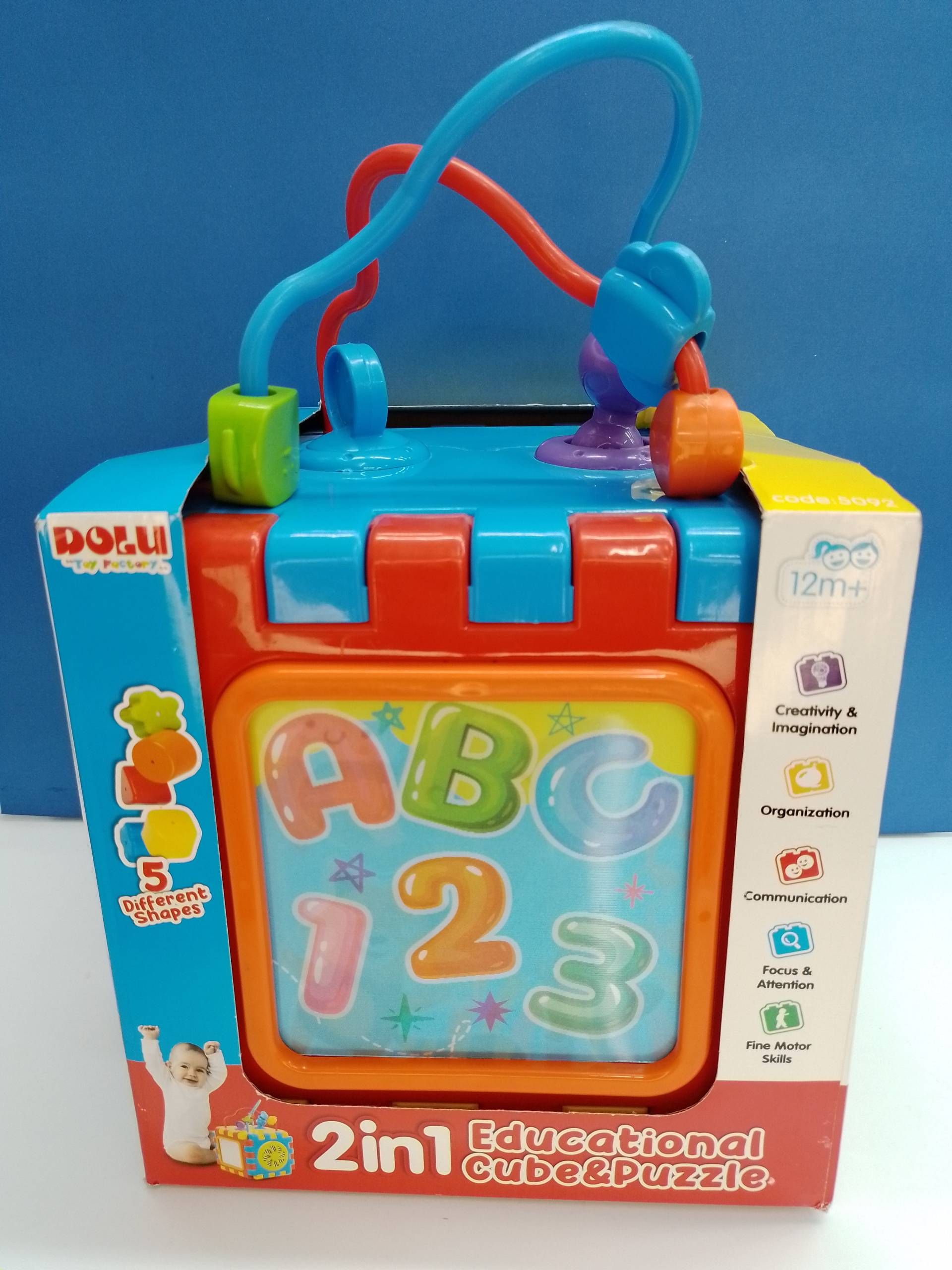 Educational Cube &Amp; Puzzle