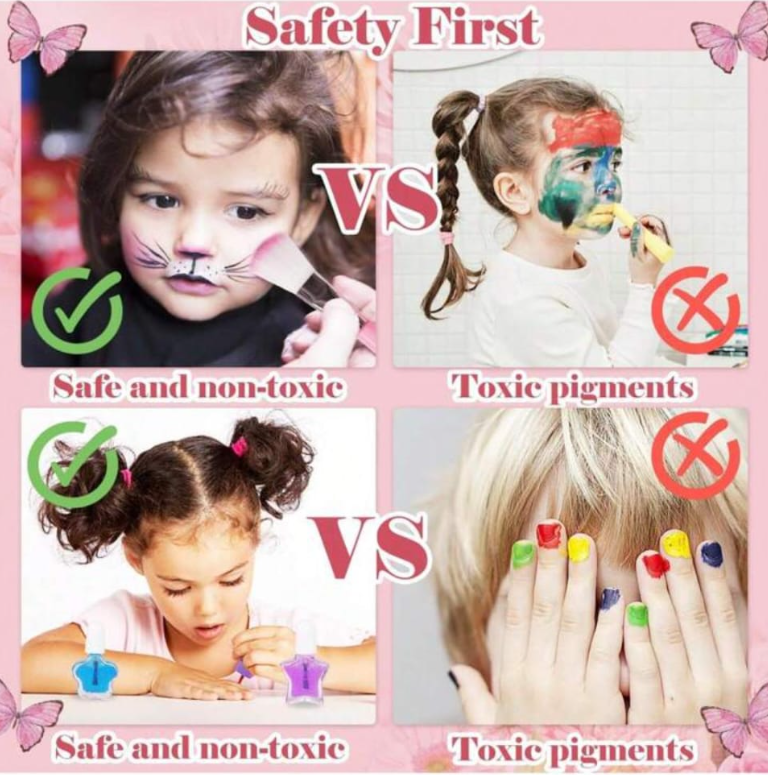 Kids Girls Makeup Kit Real Cosmetics Set