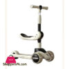 Kids Scooter For Kids Adjustable Height And Removable Seat With 3 Led Wheel