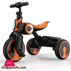 Kids Tricycle Portable Baby Stroller 3 Wheel Bicycle Children Bike With Music Speaker For 2-6 Years Kids 15 Kids Tricycle Portable Baby Stroller 3 Wheel Bicycle Children Bike With Music Speaker For 2-6 Years Kids