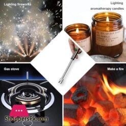 Kitchen Electric Arc Usb Rechargeable Flameless Arc Lighter Flexible And Windproof For Candles Hiking Camping Kitchen Fireplaces 360 Degree Free Rotation Specialty Kitchen Tools