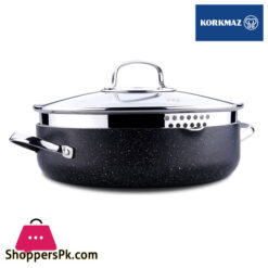 Korkmaz Galaxy Low Casserole 28X7,5 Cm  - 4 Liters