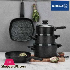 Korkmaz Ornella Low Casserole 28Cm 4 Liter