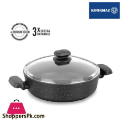 Korkmaz Ornella Low Casserole 28cm 4 Liter