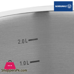 Korkmaz Proline Short Casserole 20X9 Cm