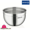 Korkmaz Stainless Steel Gastro Mixing Bowl Size: 28X17Cm / 8.5 Litres Satin