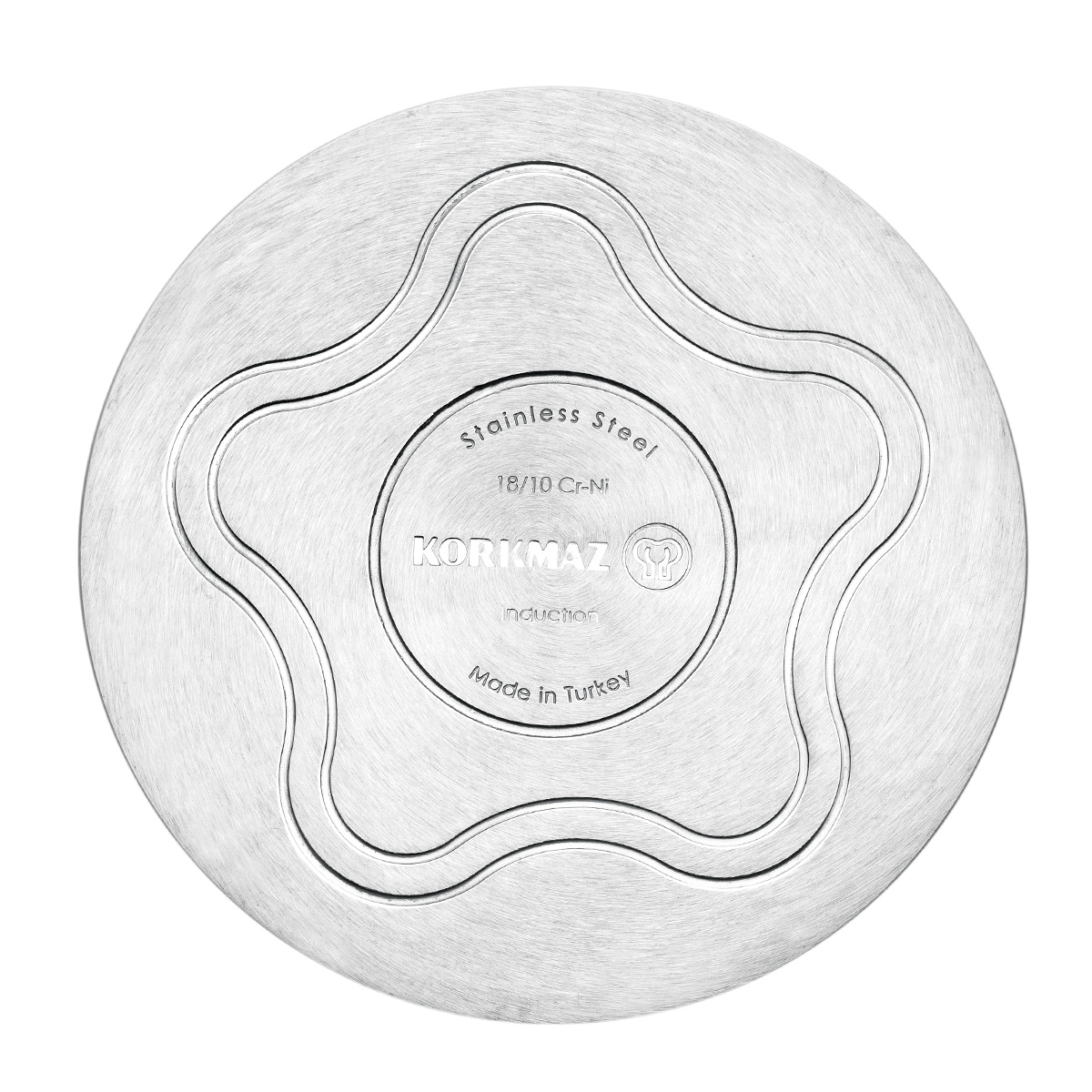 Korkmaz Tombik Stainless Steel Fry Pan 28X5.5 Cm