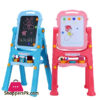 Magnetic Double Sided Drawing Board Kids Art Easel Standing Children Graffiti Writing Tablet