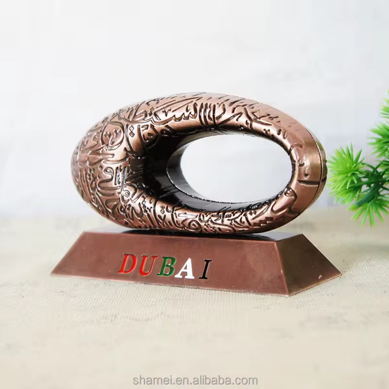 New Arrival Metal Crafts Arab Souvenirs Dubai Future Museum Of The Model For Tourist Gift , 5 Inches Width