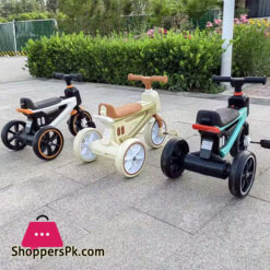 New Style Children Tricycle Baby Trike With Music And Light Kids Trike With Push Car 9 New Style Children Tricycle Baby Trike With Music And Light Kids Trike With Push Car