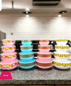 Pack Of 4 In 1 Bowl Set Round Shape With Lid 5 Pack Of 4 In 1 Bowl Set Round Shape With Lid