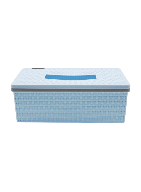 Plastic Tissue Box Holder White 5 Plastic Tissue Box Holder White