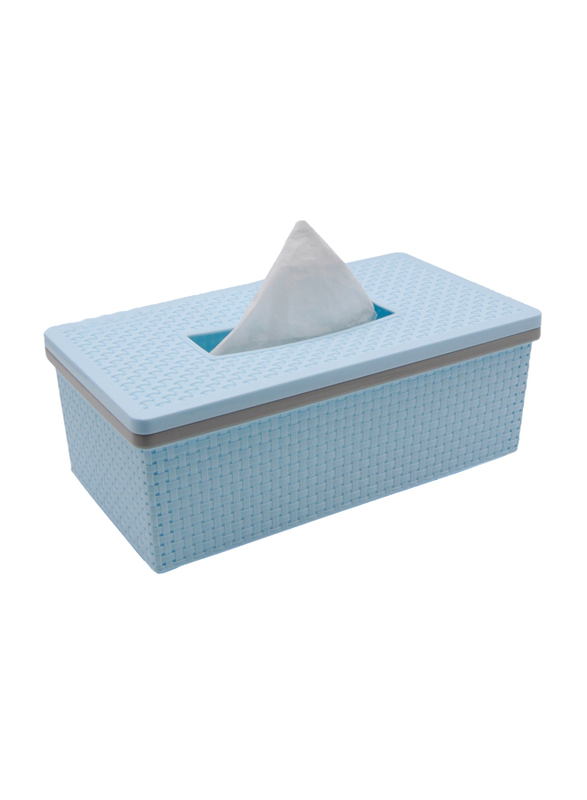 Plastic Tissue Box Holder White 4 Plastic Tissue Box Holder White