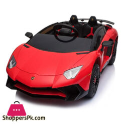 Pt Dorsa 12V Lamborghini Aventador Sv Licensed Battery Powered Kids Electric Ride On Toy Car