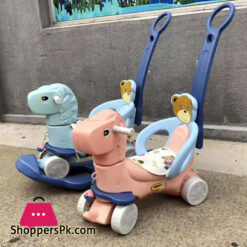 Rocking Ride Horse Kids Indoor Outdoor Ride On Stroller And Swing Convertible Baby Car - 8199