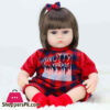 Silicone Vinyl Newborn Reborn Baby Doll Toy - 43 CM