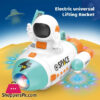 Space Rocket Car Battery Operated With Light &Amp; Music