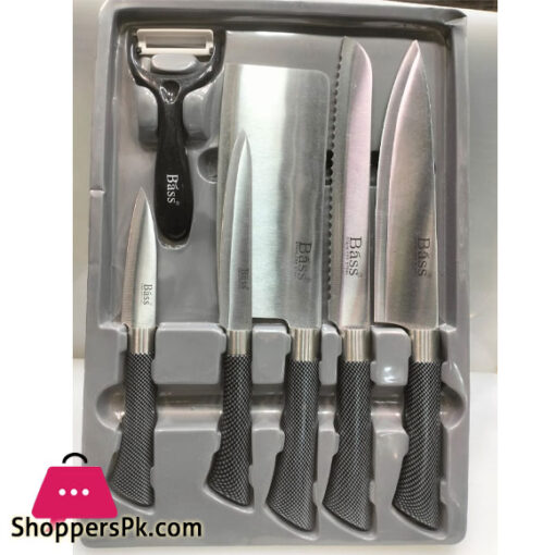 Stainless Steel Knife Set 6 Pcs