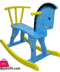 Wood Child Rocking Horse Kid Ride on Toy for 1-3 Year Old