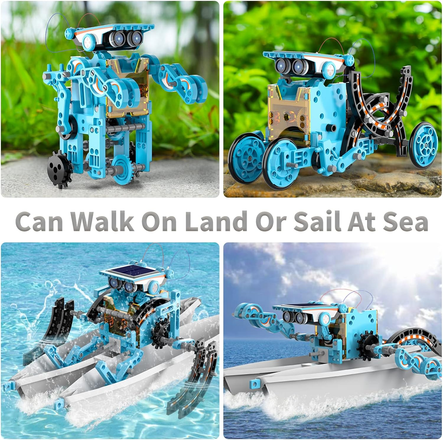 12-In-1 Stem Solar Robot Kit Toys