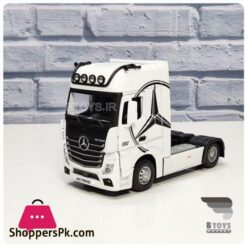 124 Diecast Mercedes Benz Actors Truck Trailer Alloy Model