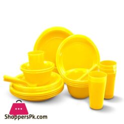 Best Quality 37 Pieces Saga Picnic Set 6 Person Dinner Utensil Set