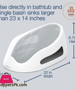Baby Bath Seat Baby Bath Support Comfort Height Bath Tub Newborn Bath tub Baby Bathtub bathing seat for kids Silicon bath seat New Born Non Slip Seat