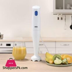 Braun 450W Lightweight Multiquick 1 Hand Blender Mq10001P Wh