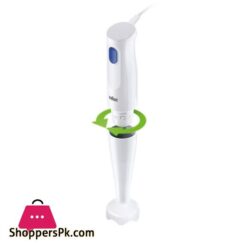 Braun 450W Lightweight Multiquick 1 Hand Blender Mq10001P Wh