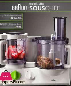 Braun Fp3030 220 Volt Food Processor / Blender/ And Citrus Juicer 220 Volt/50 Hertz 11 Braun Fp3030 220 Volt Food Processor / Blender/ And Citrus Juicer 220 Volt/50 Hertz - Image 2