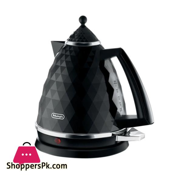 Delonghi Brillante Design Electric Kettle, Kbj2001 3 Delonghi Brillante Design Electric Kettle Kbj2001