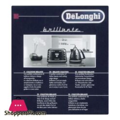 Delonghi Brillante Design Electric Kettle, Kbj2001 9 Delonghi Brillante Design Electric Kettle Kbj2001
