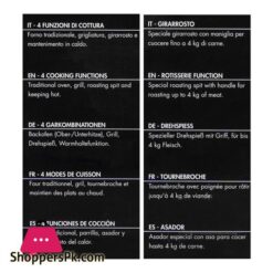 Delonghi Electric Oven With Rotisserie Eo32352