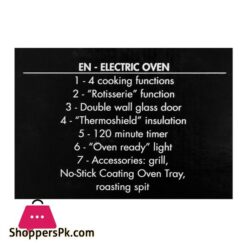 Delonghi Electric Oven With Rotisserie Eo32352