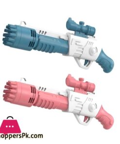 Electric Bubble Gun For Kids 19 Hole Electric Rifle Bubble Gun 33 Electric Bubble Gun For Kids 19 Hole Electric Rifle Bubble Gun Toy Comes With Bubble Liquid High Quality Product Easy To Handle Hand Compact Size For Kids Massive Bubble Machine Automatic Bubble Maker Outdoor Fun For Summer Birthday Or Wedding Party Toys