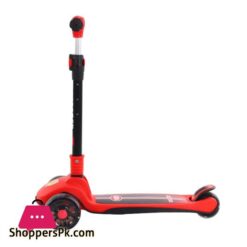 Ferrari Scooty For Kids 3 Wheel Foldable Adjustable Scooter With Led Lights Ferrari Kickboard Heavy Duty For 3To12 Years Kids