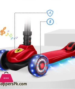 Ferrari Scooty For Kids 3 Wheel Foldable Adjustable Scooter With Led Lights Ferrari Kickboard Heavy Duty For 3To12 Years Kids 32 Ferrari Scooty For Kids 3 Wheel Foldable Adjustable Scooter With Led Lights Ferrari Kickboard Heavy Duty For 3To12 Years Kids