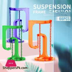 Grey Balance Suspension Frame Stable Structure Easy Operation Diy Assembly For Boys Giirs Hands On Ability