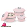 Hot Pot Set by Happy House Arizona H7 3Pcs Set Pink