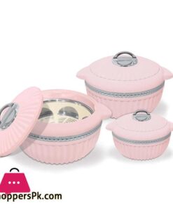 Hot Pot Set by Happy House Arizona H7 3Pcs Set Pink