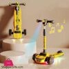 Kids Boy Girl Foldable Scooter Scooty With Wheels Lights And Music Imported