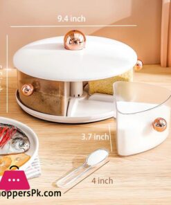 Kitchen Multifunctional Spice Dispenser 360 Rotating Large Capacity Spice Seasoning Box 57 Kitchen Multifunctional Spice Dispenser 360 Rotating Large Capacity Spice Seasoning Box
