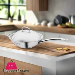Korkmaz Proline Wok With Auxiliary Handle 32X9Cm