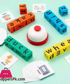 Odeez Learn and Play Alphabet Spelling Game for Kids 2 to 4 Players
