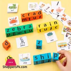 Odeez Learn And Play Alphabet Spelling Game For Kids 2 To 4 Players